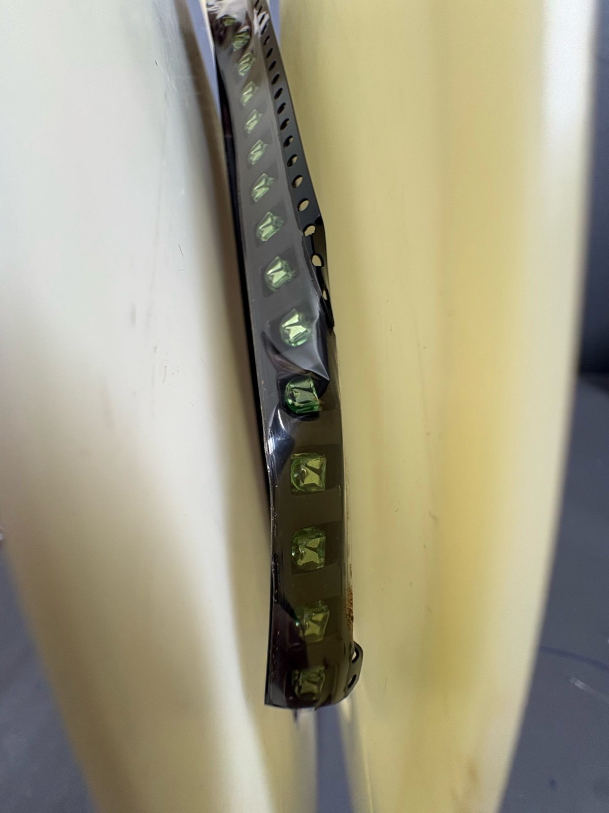 1400pcs SMD LEDs SML070CG4 LEDtronics Green LED Chip Reel Vintage Lot