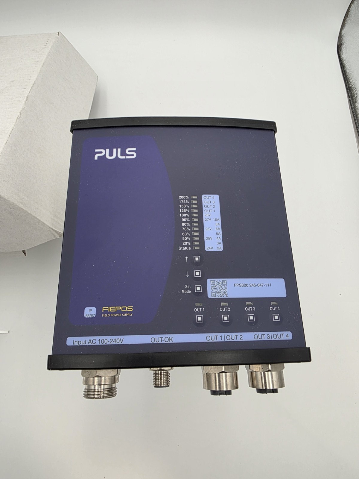 PULS FIEPOS FPS300.245-047-111 24V 300W 10A IP65/67 Field Power Supply