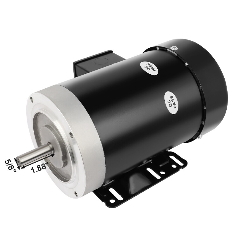 1.5HP General Purpose Electric Motor 56C Frame 1750RPM Three Phase 230/460V