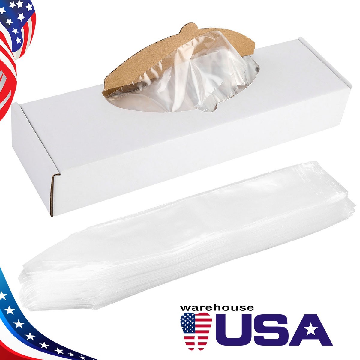 500pc FDA Dental Disposable Low Speed Handpiece Sleeves Sheath Cover 1.5″X8″