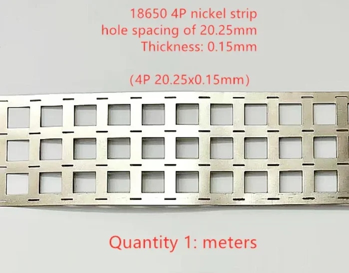 1M 0.15×20.25mm Nickel Strip for 18650 Battery Pack Spot Welding Belt