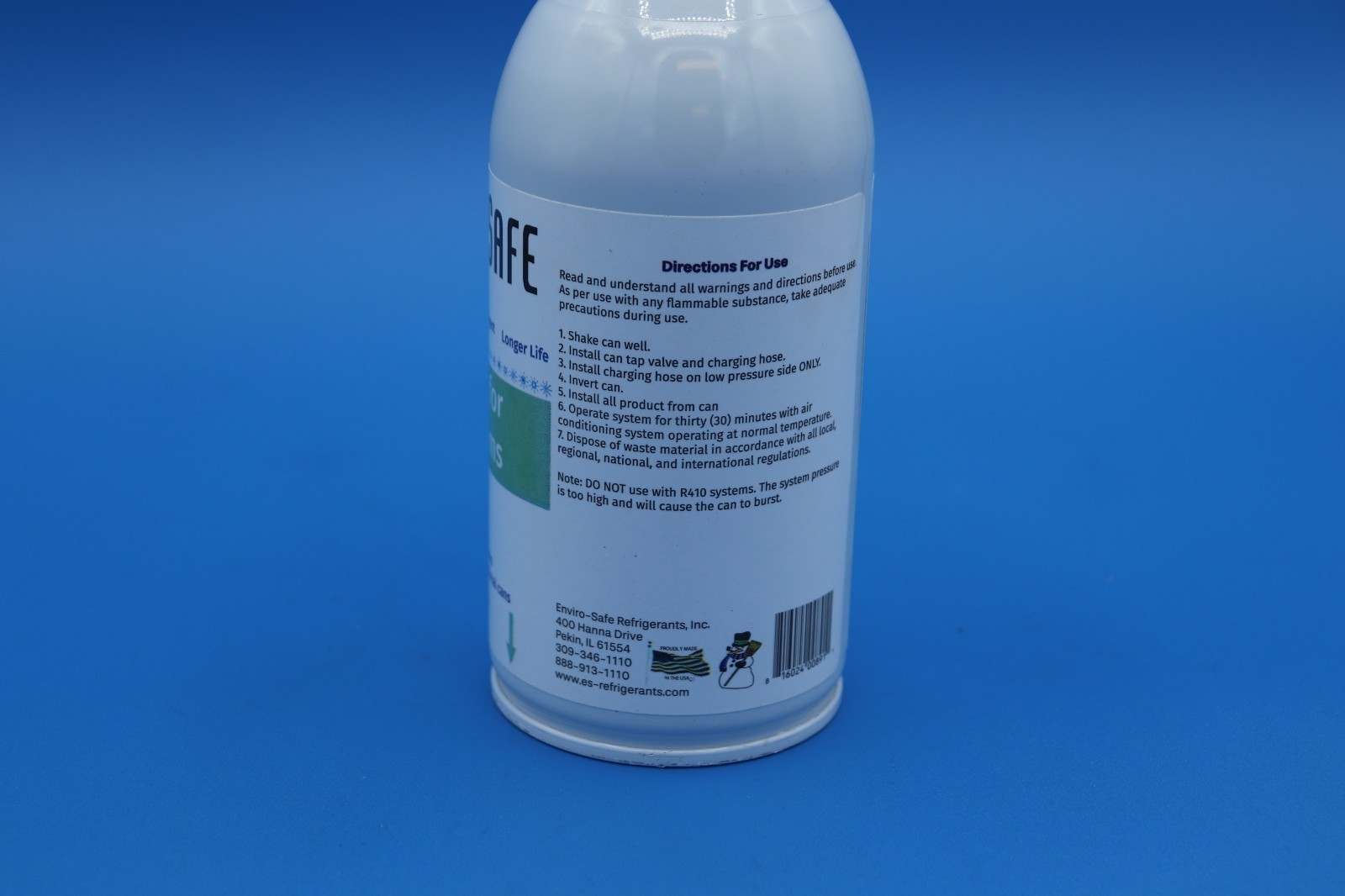 Envirosafe Arctic Air for R22, AC Support, (6) Cans
