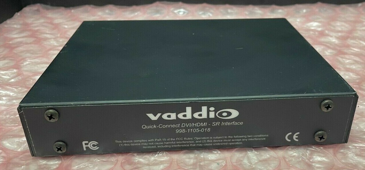 Vaddio 998-1105-018 Quick-Connect DVI/HDMI-SR Interface