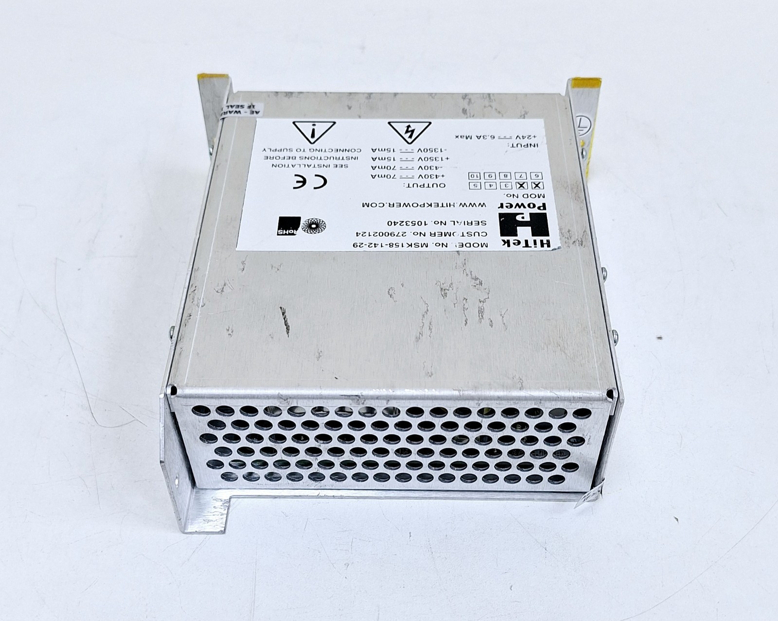 Waters Micromass MSK158-142-29 Hitek Power Supply