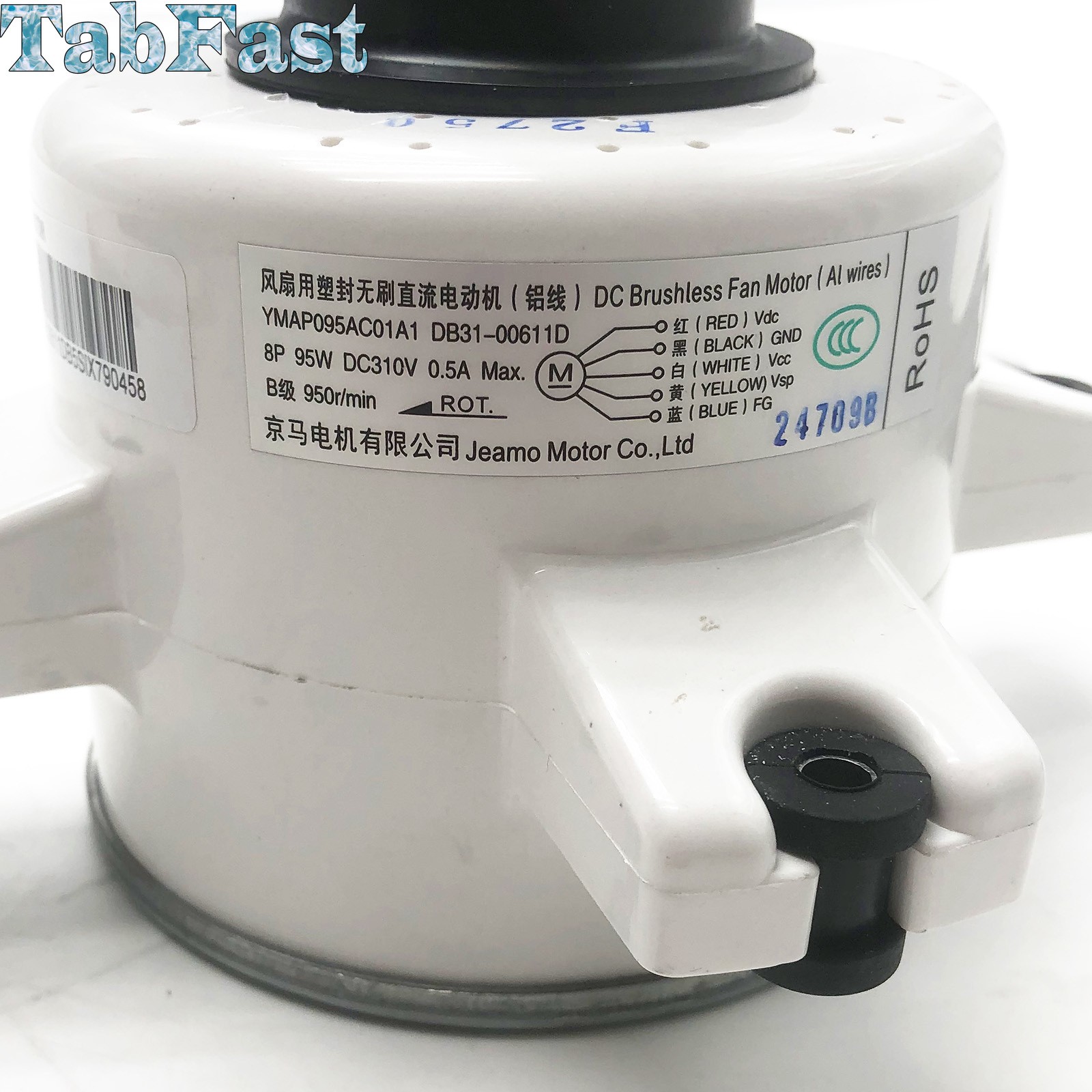 FAN MOTOR for SAMSUNG DB31-00611D MOTOR FAN 95W YMAP095AC01A1 AIR CONDITIONER
