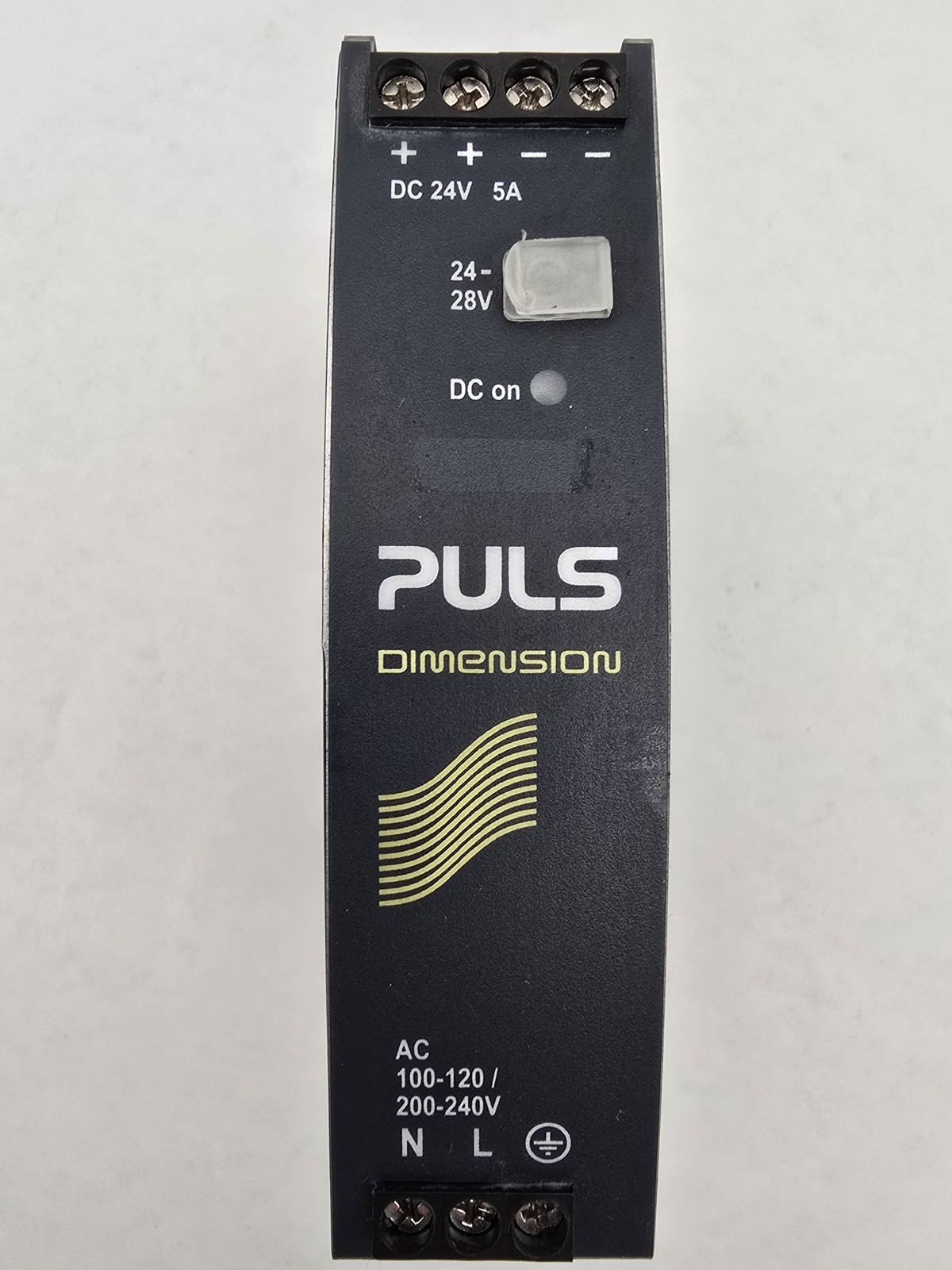 PULS Dimension CS5 Power Supply Adjustable 24-28 Volt 5A CS5.241 Din Rail
