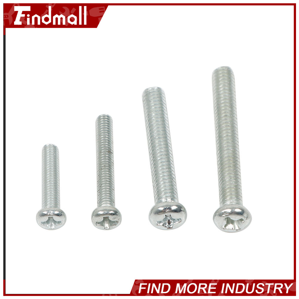 Findmall 1080Pcs Metric Machine Screws Bolts And Nuts Assortment Kit M3/M4/M5/M6