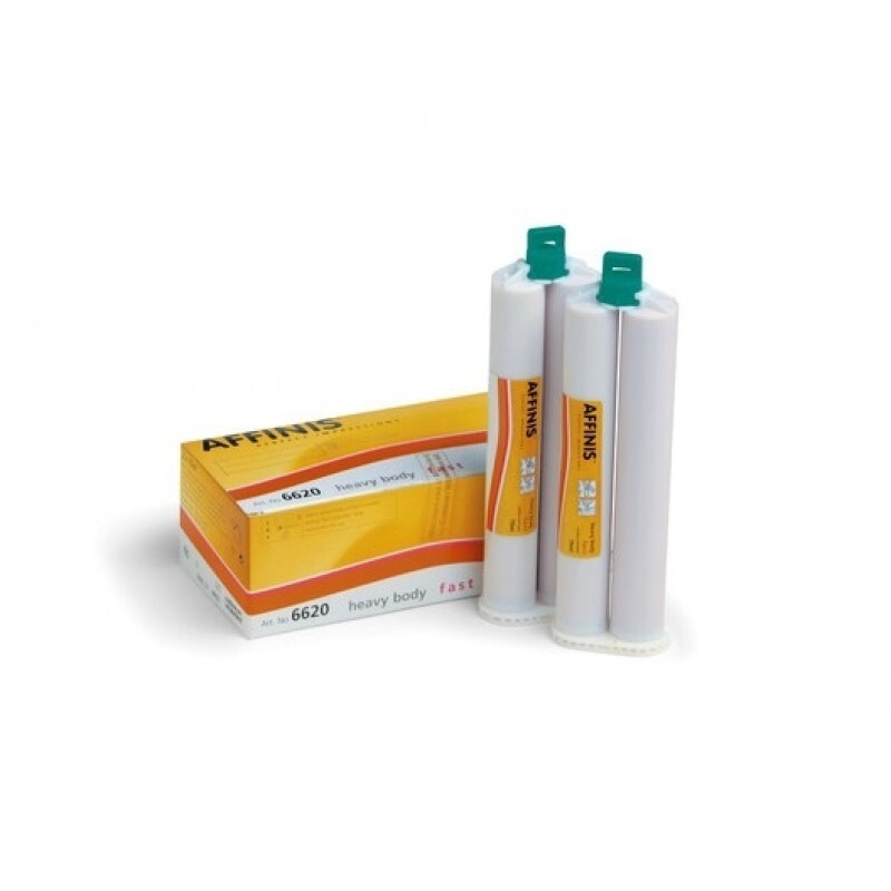 Coltene Dental Affinis VPS Impression Material Heavy Body Fast Set 75mL 2PK 6620