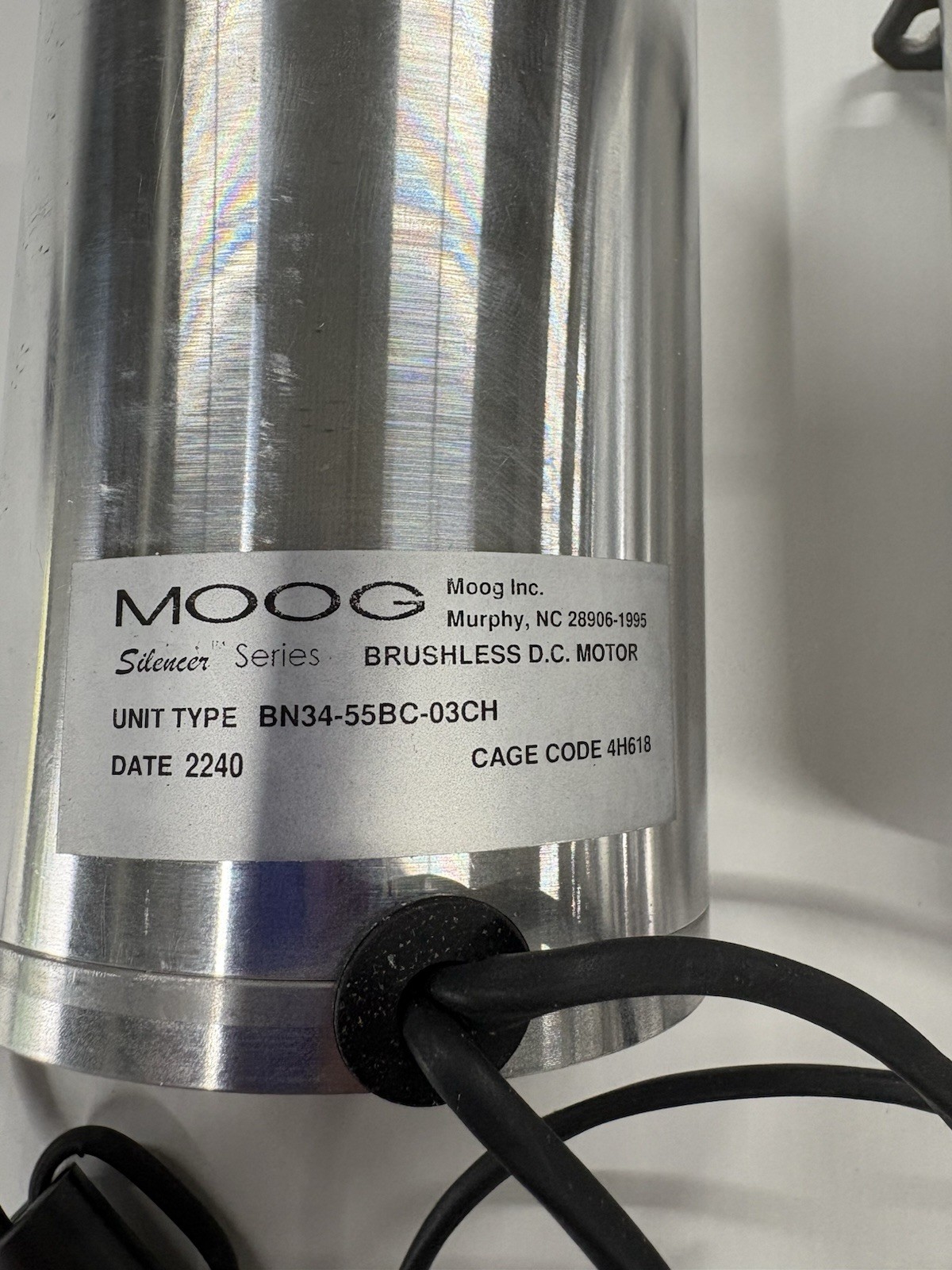 Moog BN34-55BC-03CH Brushless Motors 3 In Total.