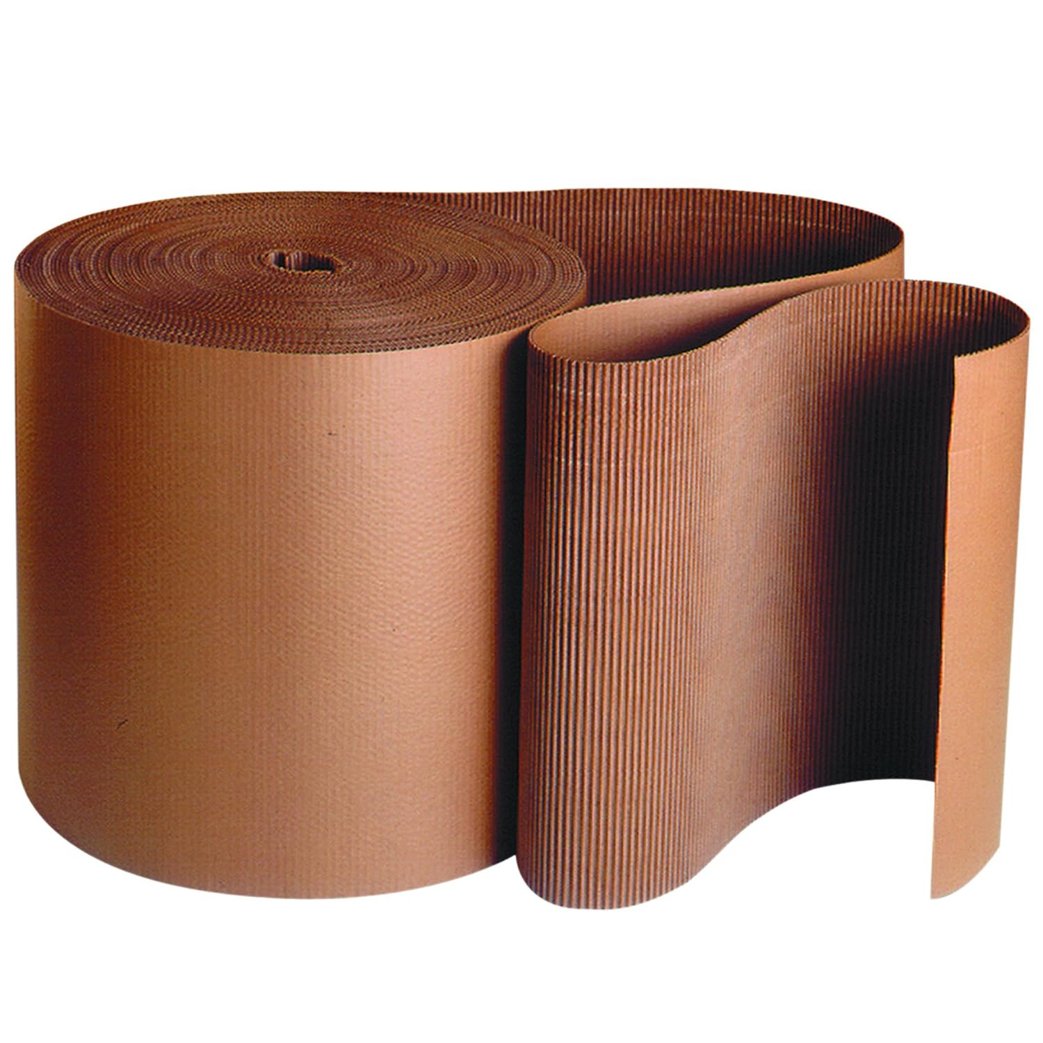 TLSF36B Singleface Corrugated Roll, B-Flute, 36″ X 250′, Kraft (Pack of 1)