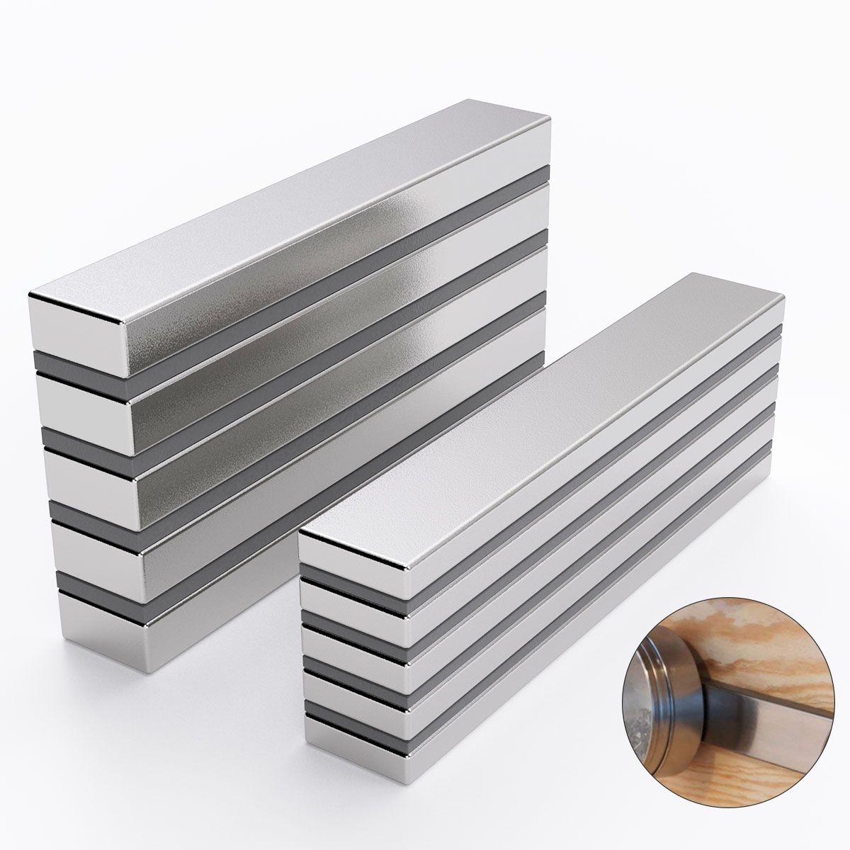N52 60x10x5MM Neodymium Block Magnet Super Strong Rare Earth Magnets Wholesale