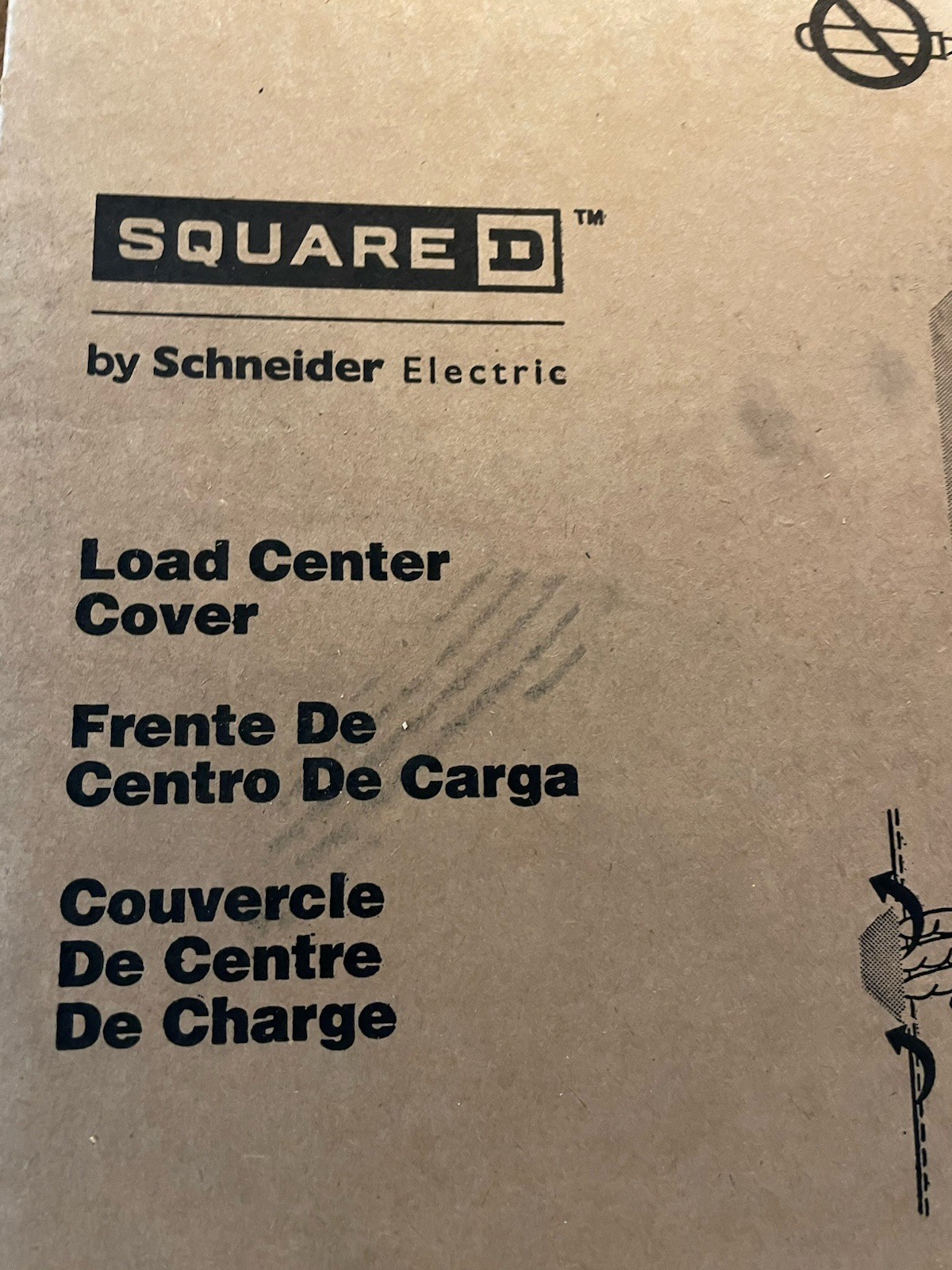 HOMC24UCW White Load Center covers – SQUARE D
