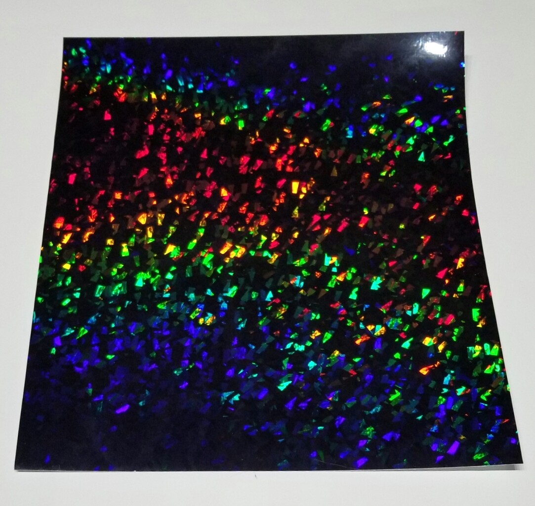 Black Crystal Film Sign Plotter Vinyl Film