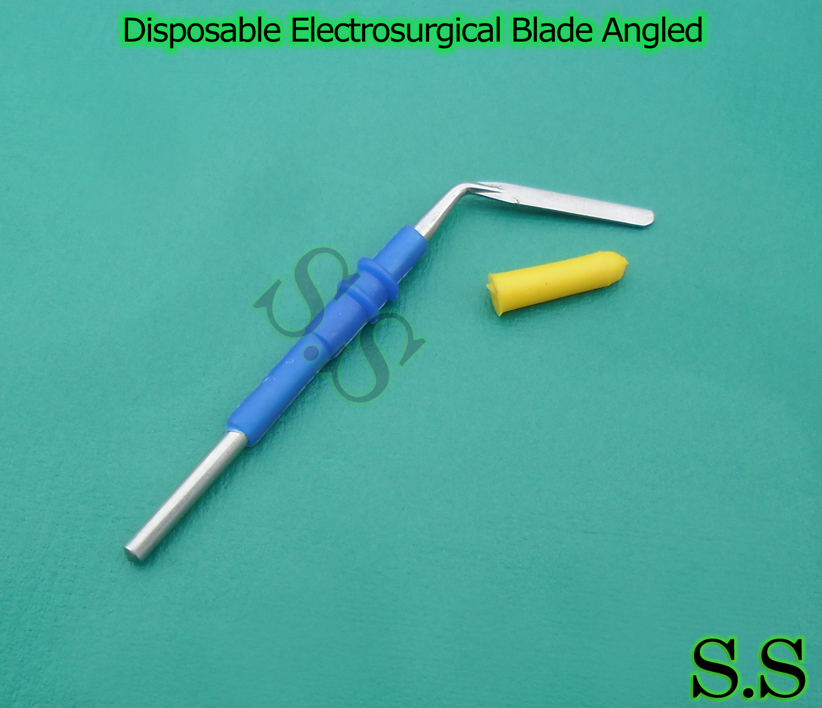 Disposable Electrosurgical Pencil Blade Angled, EL-035