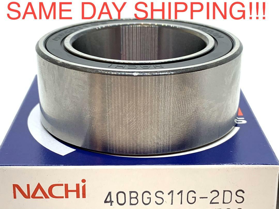 40BGS11G-2DS NACHI Air Conditioning Angular Contact Bearing 40*62*24mm