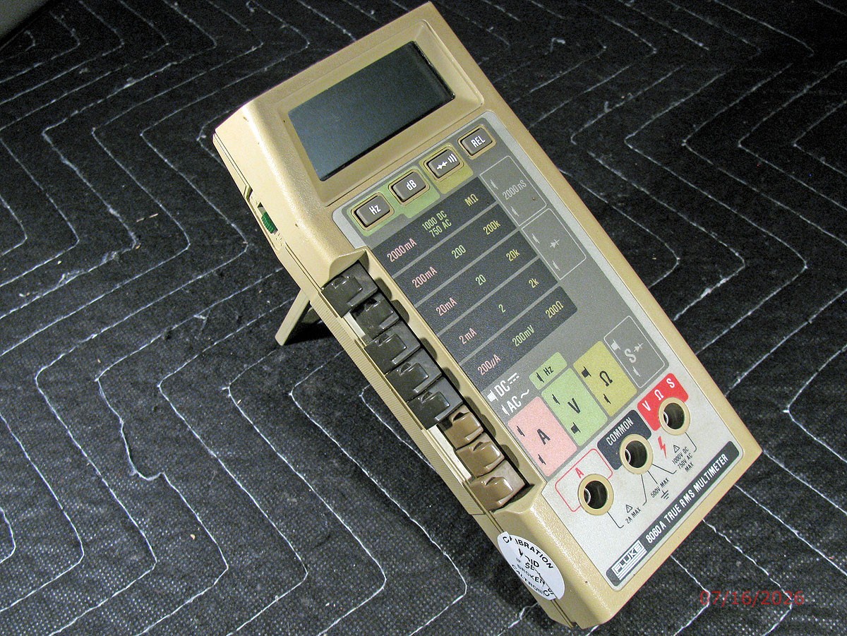 Fluke 8060A True RMS Multimeter