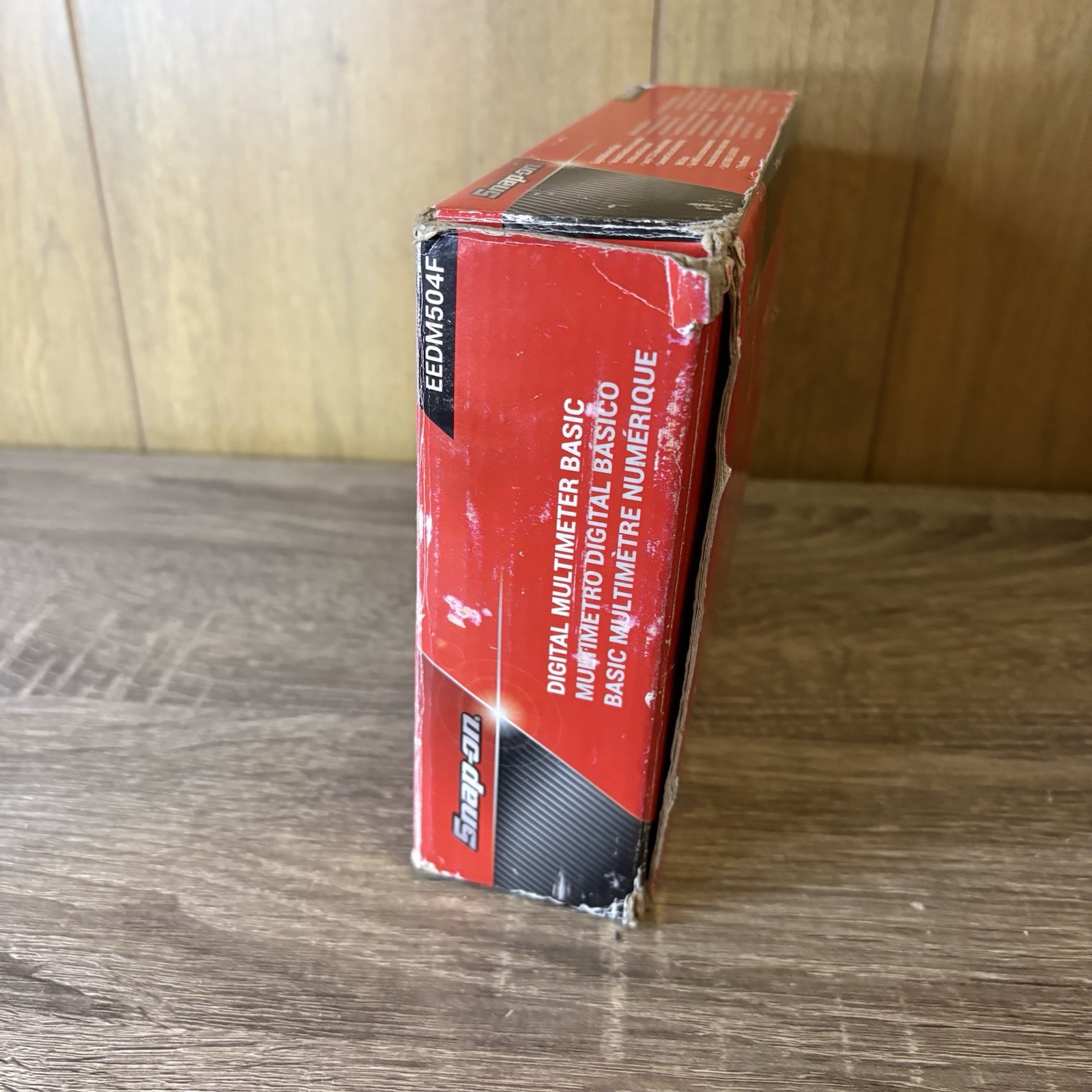 Snap On EEDM504F Basic TRMS Digital Multimeter with Leads & Pouch – 13978