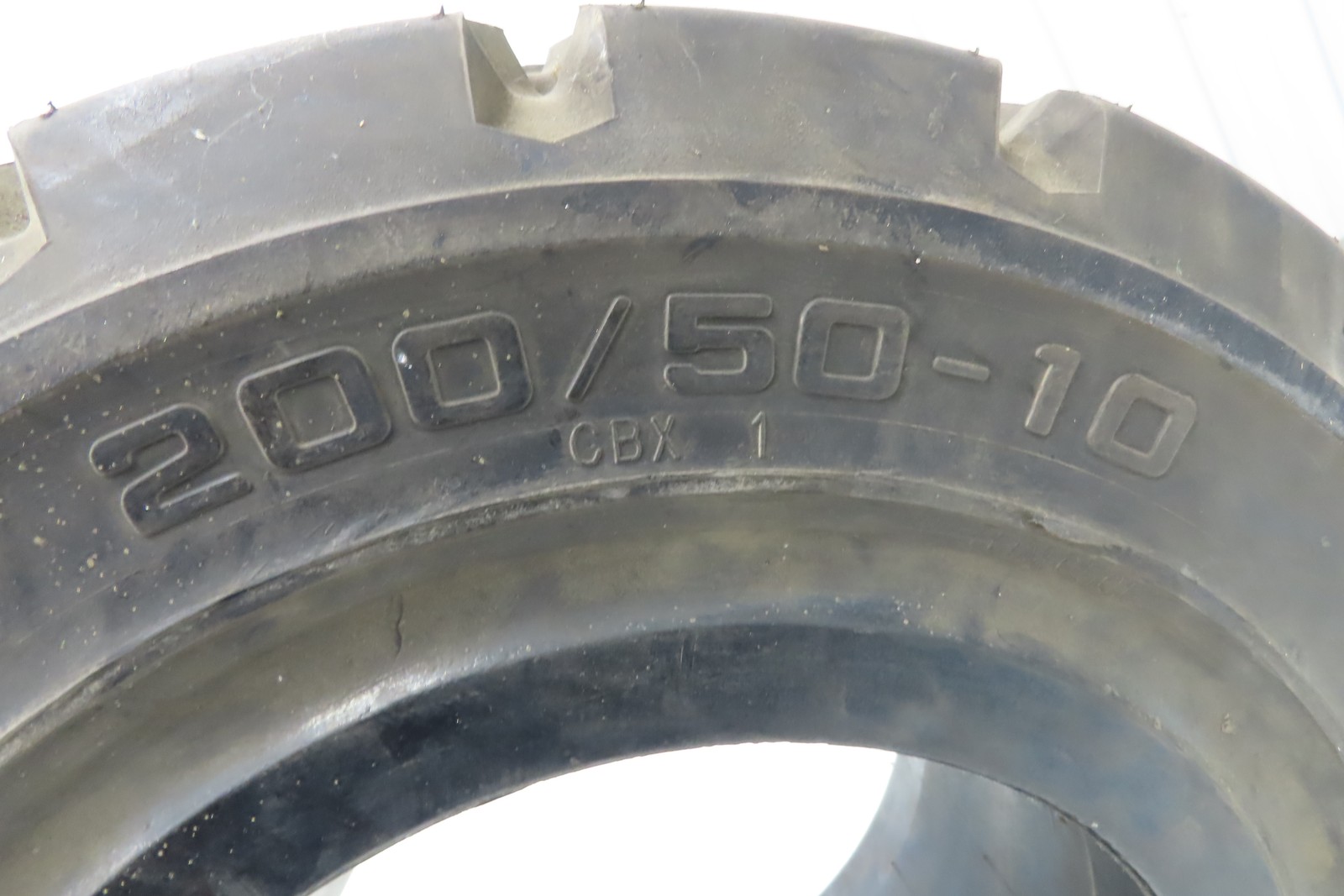 All-Pro HP 200/50-10 Forklift Tire Traction Press-on Black