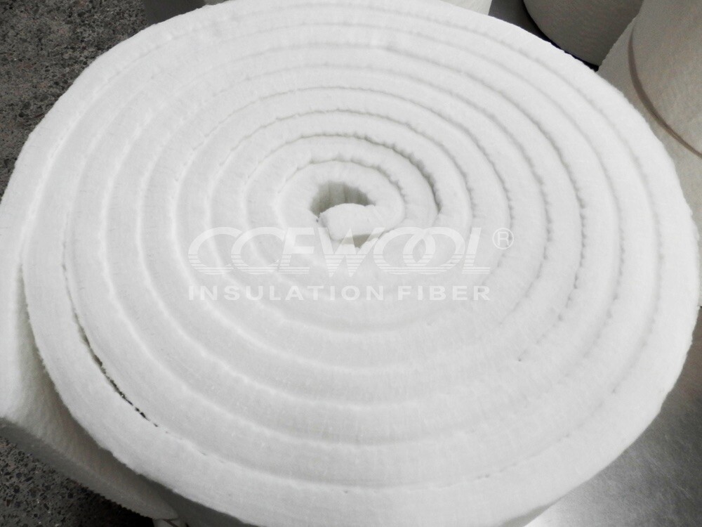 Ceramic Fiber Blanket – 1″ x 24″ x 25′ ,2300F/8# Factory Direct Sale