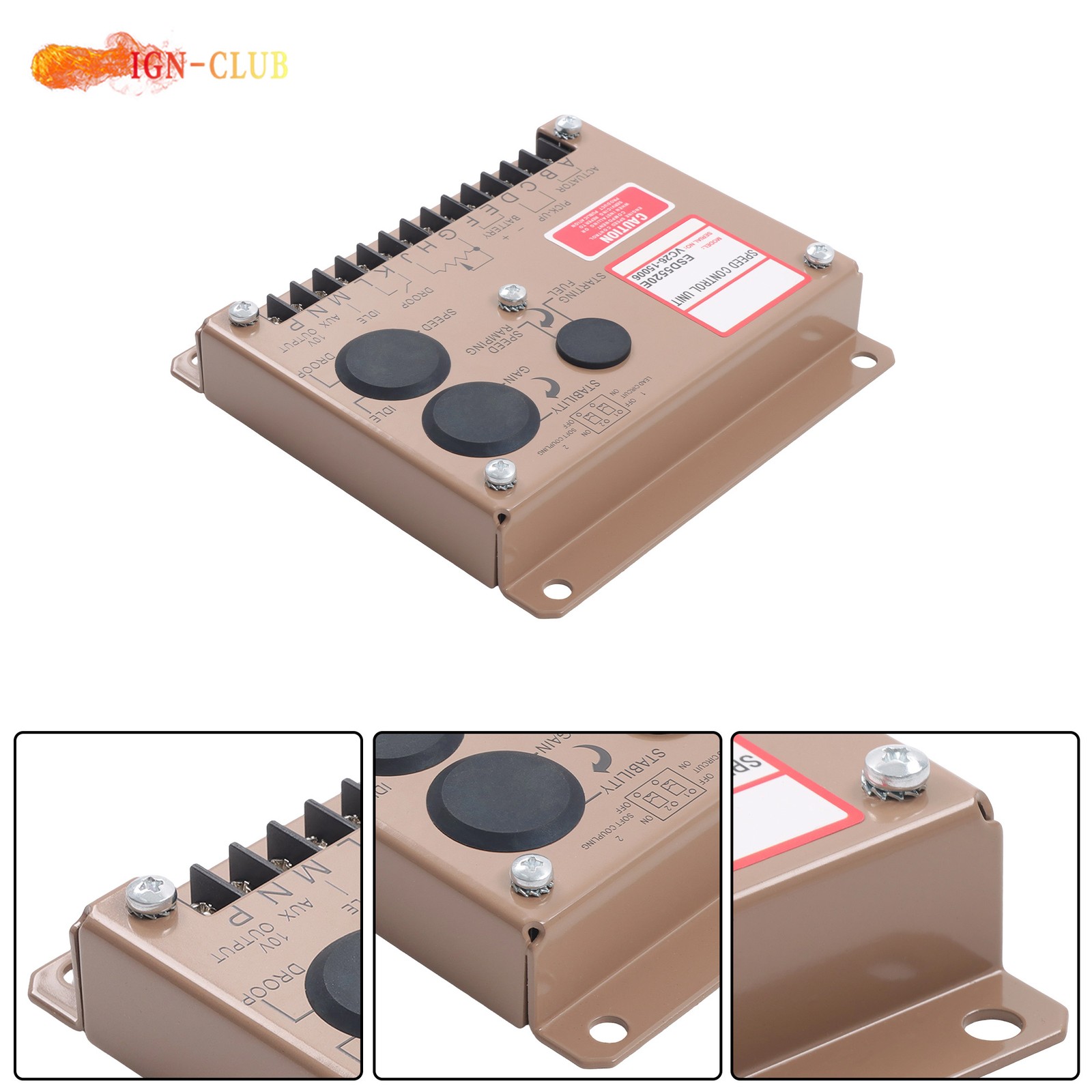 ESD5520E Electronic Governor Speed Controller for Generator System