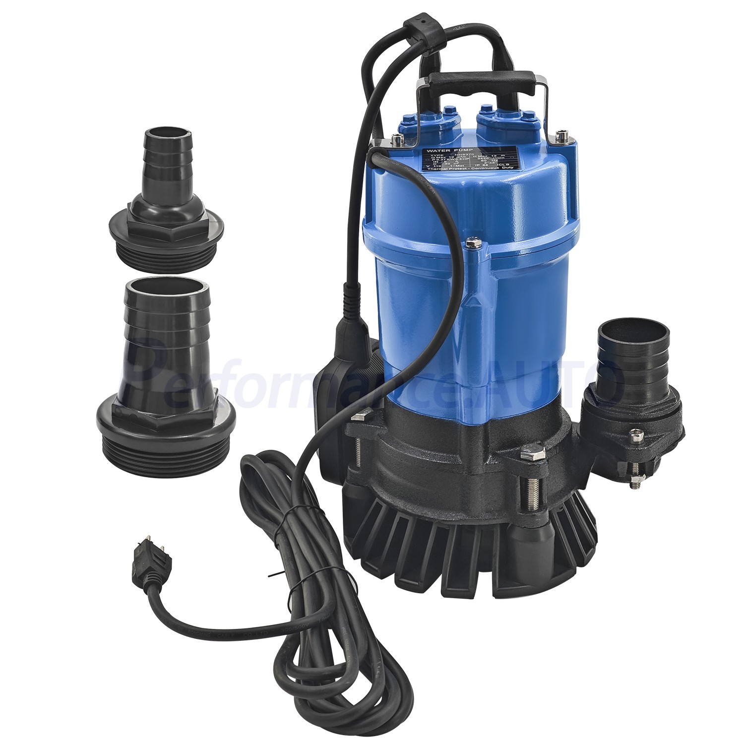 For Tsurumi Pump HS2.4S-62 Submersible Trash Water Pump 3000 GPH 1/2 HP 2» New