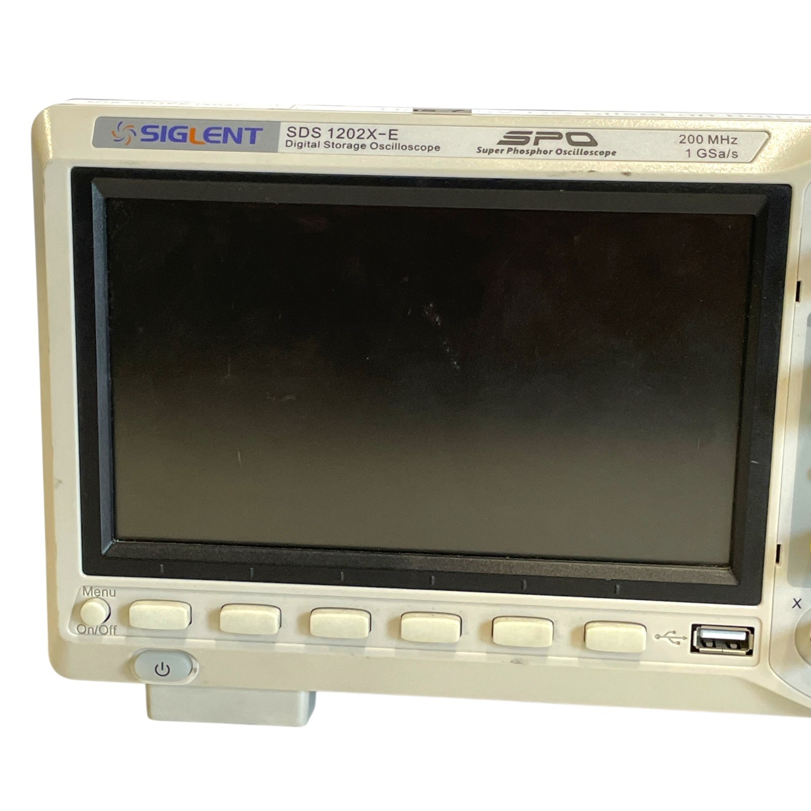SIGLENT SDS1202X-E 200MHz 2-Channel Digital Storage Oscilloscope For Parts,TESTE