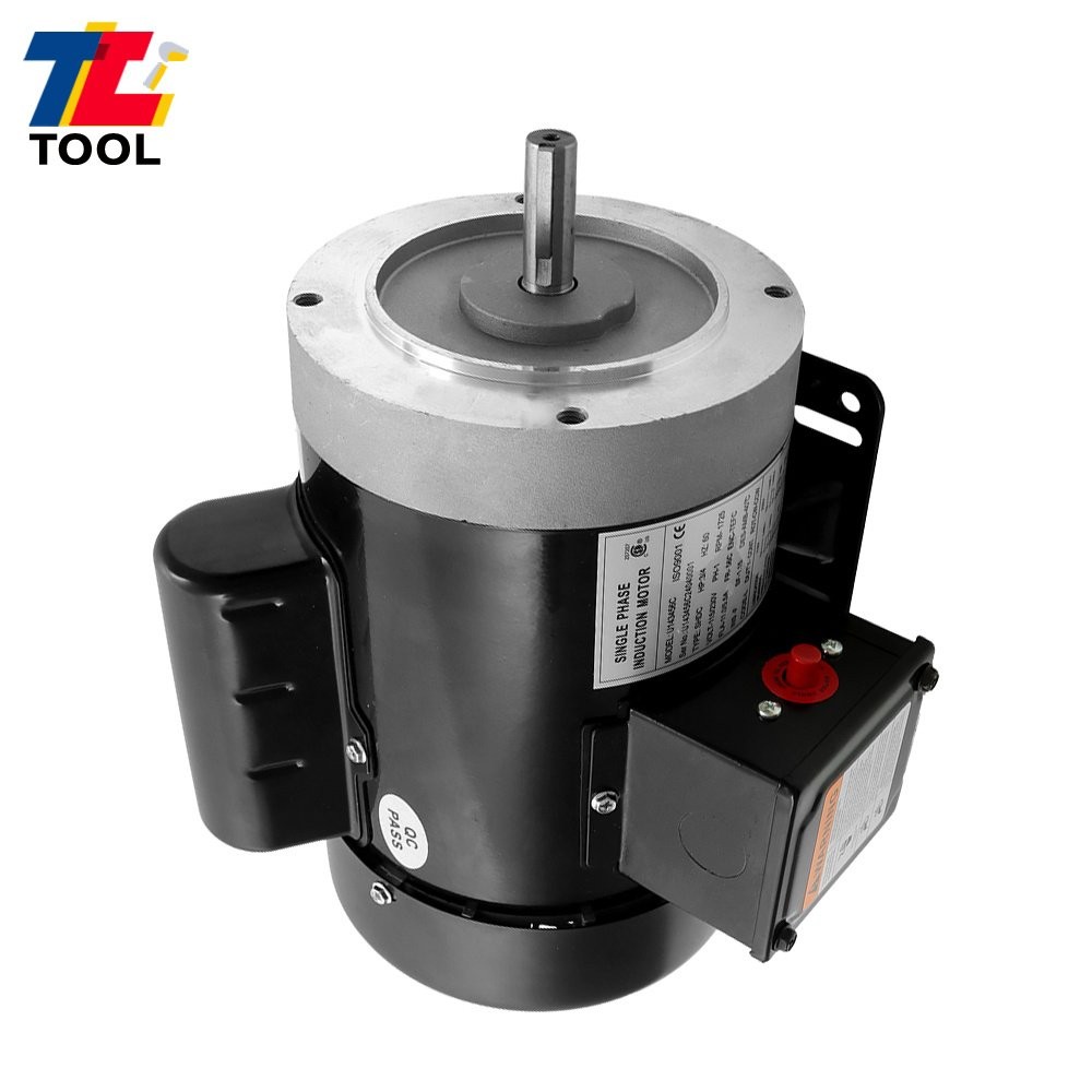3/4 HP Electric Motor Single Phase 1725 rpm 5/8» shaft 115V/230V 56C Frame