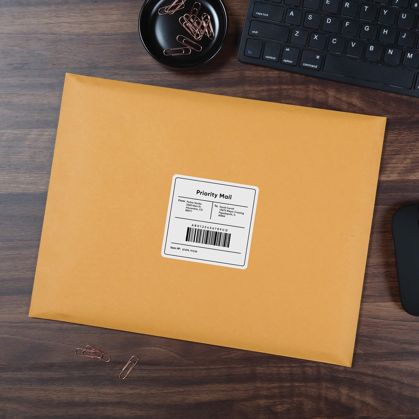Quality Park 12 x 15-1/2 Clasp Envelopes, and Gummed 12 x 15.5, Kraft