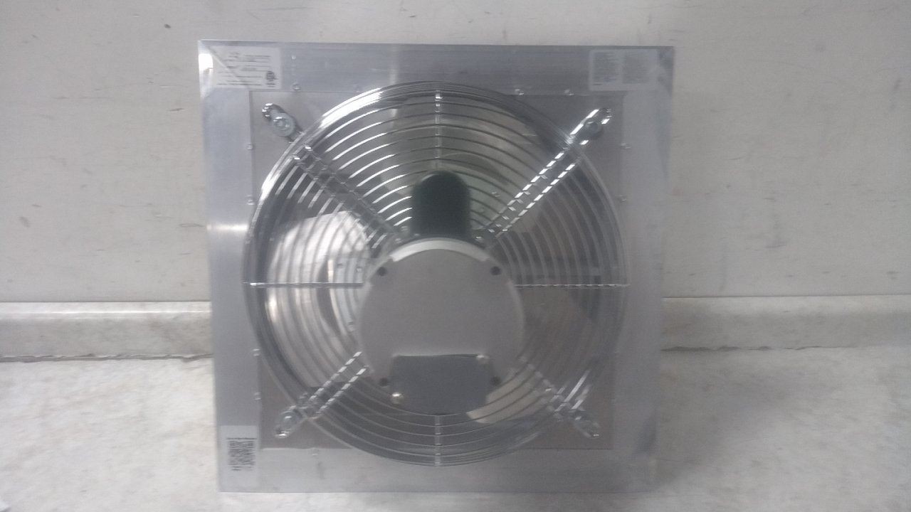 Canarm AX16-1VHE 1/15 HP 1450 RPM 115VAC 16 In Blade Shutter Mount Exhaust Fan
