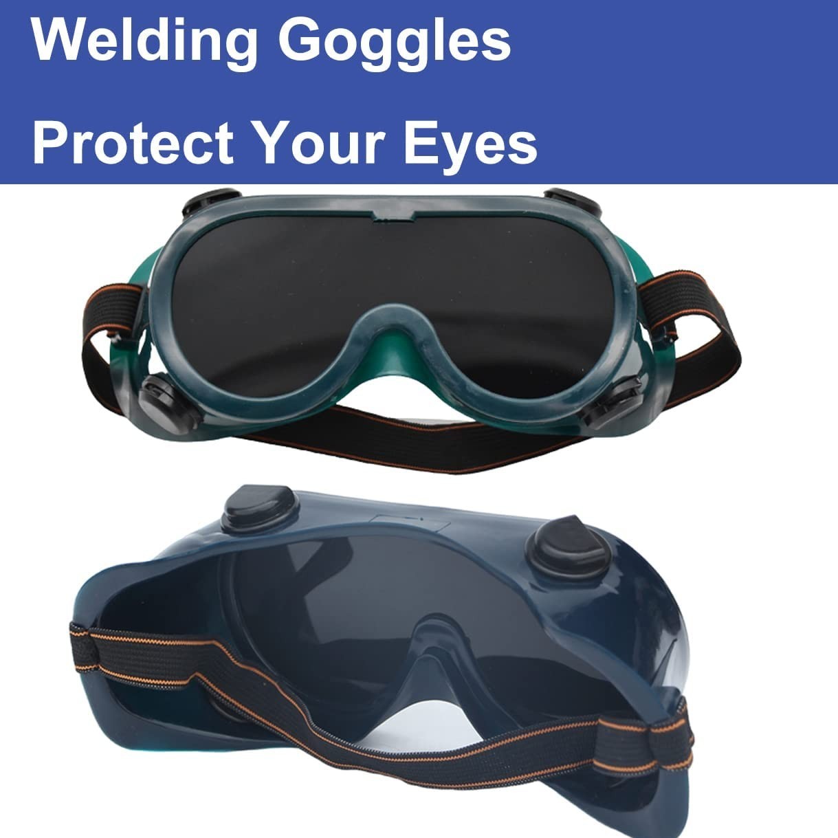 Oxygen Acetylene Gas Cutting Torch Regulator Welding Kit w/15′ Hose Glasses Case