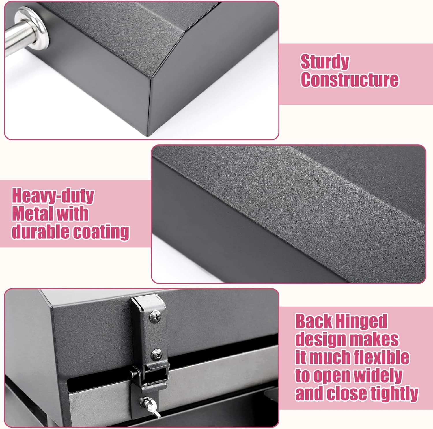 Griddle Lid Back-hinged Design for 36″ Blackstone Griddle,Nexgrill,Member Mark G