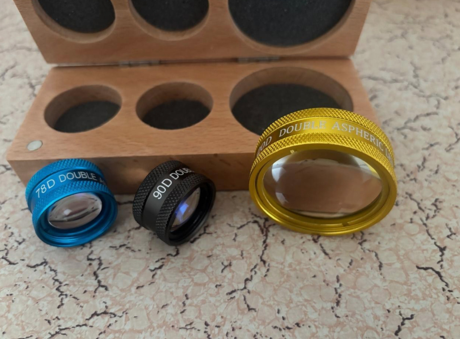 78D + 90D + 20D Aspheric Lens Ophthalmology And Optometry Made USA SELLER