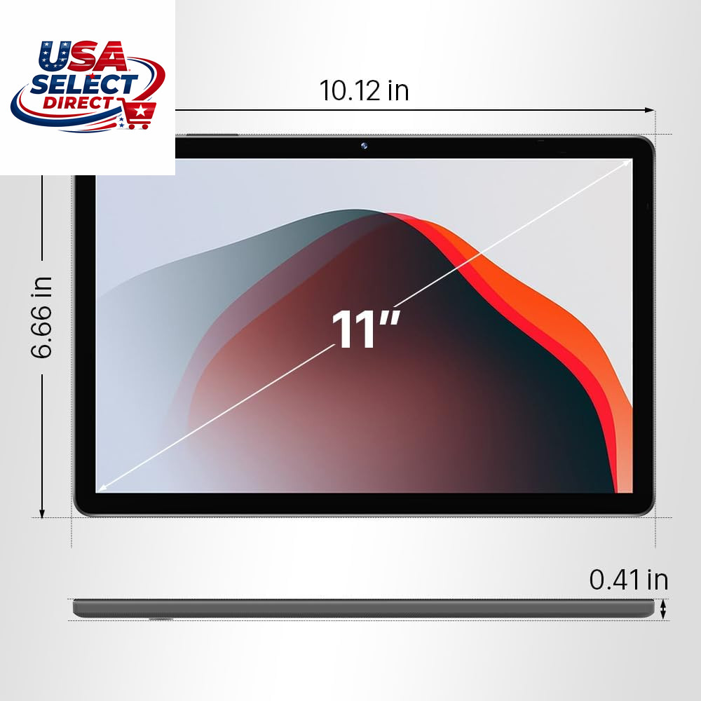 11″ Android Tablet 16, Octa-Core, 8GB RAM, 128GB Storage