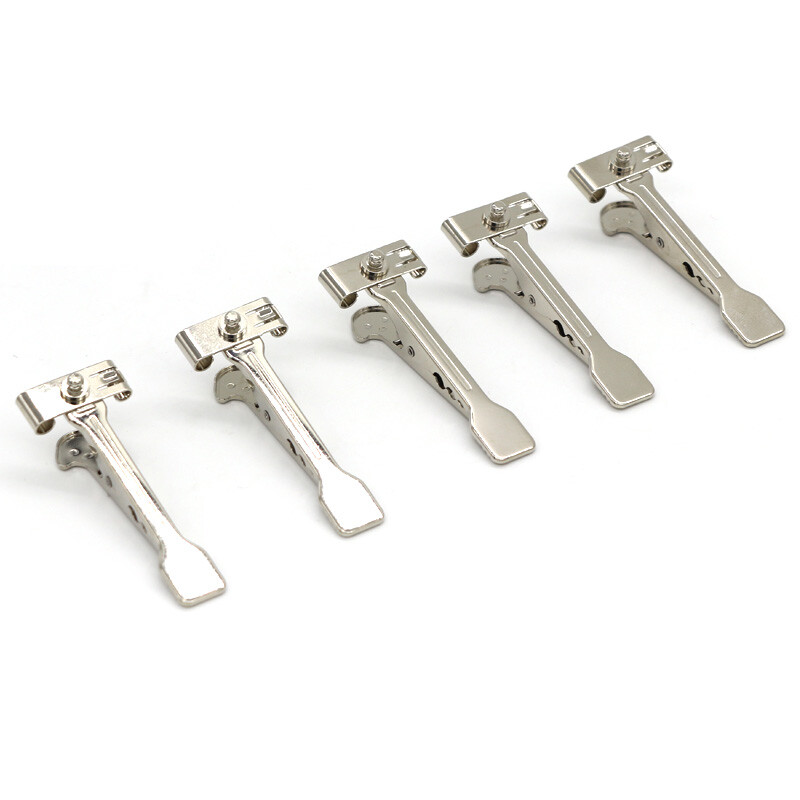 veterinary ekg/ecg crocodile electrode flat clip snap connection,bag of 10 pcs