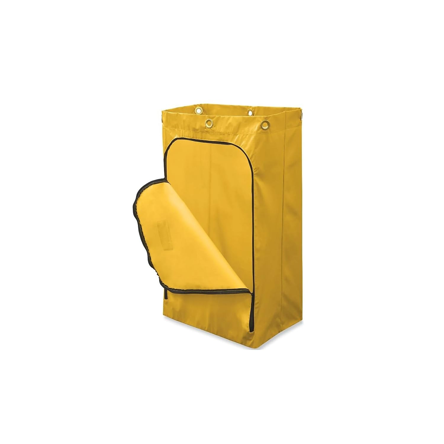 24 Gallon Yellow Utility Cart Waste Bag for Rubbermaid Janitorial Carts
