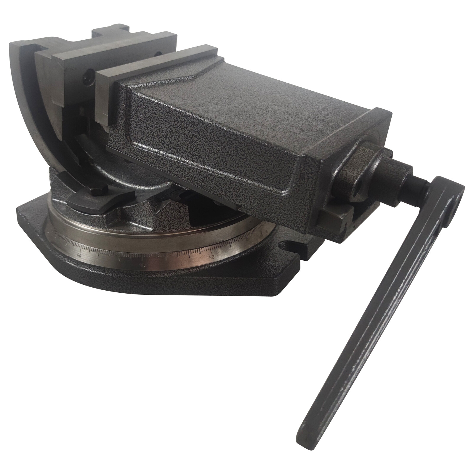 6 Inch Tilting and Swiveling Milling Bench Vice 0-90 Degrees Flat Vice