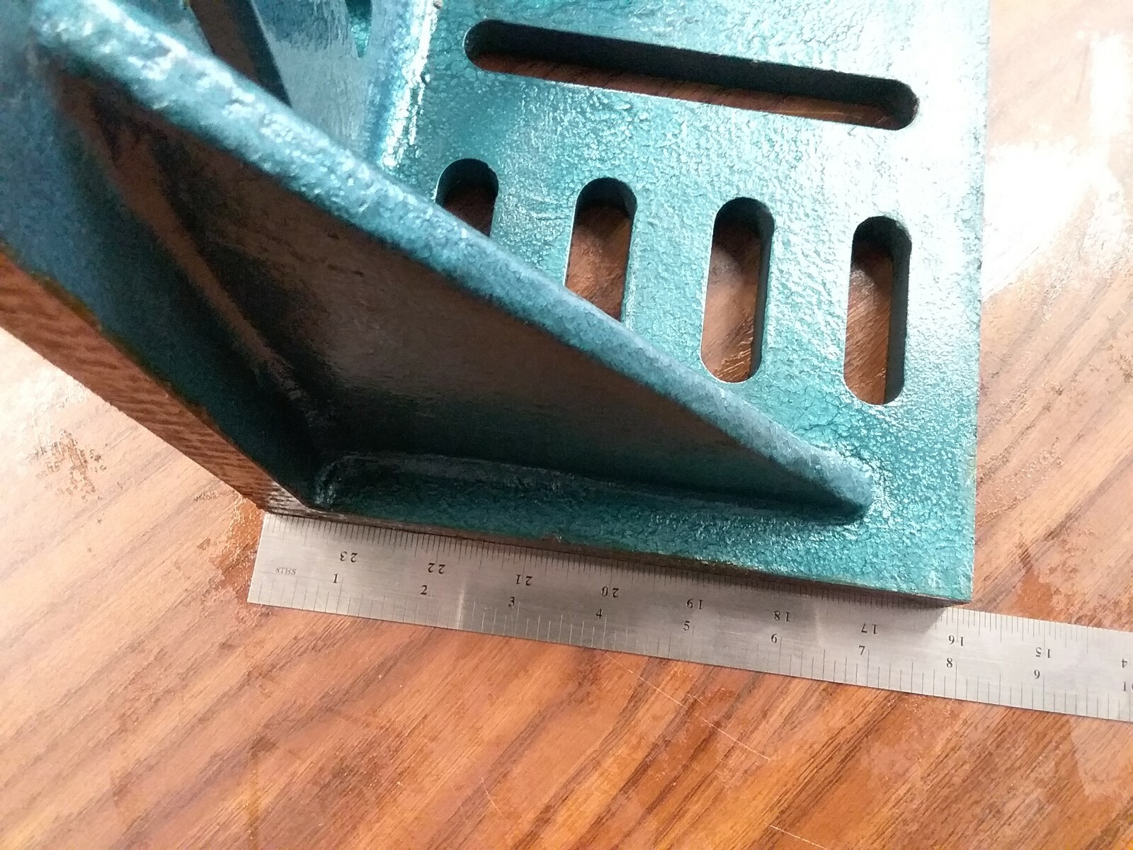 Slotted Angle Plate webbed End 12x9x8″ high tensil accurate ground SAPW-1298-new