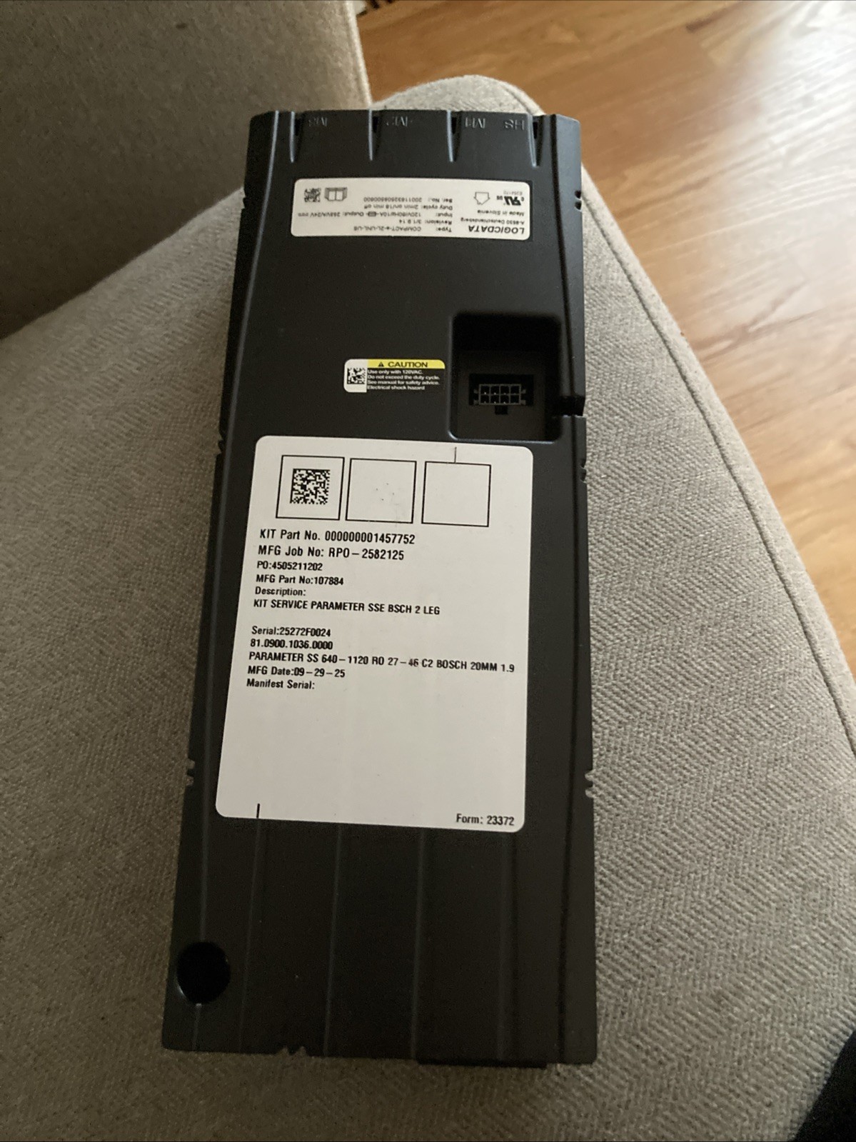LOGICDATA COMPACT-e-2L-UNL-US Control Unit For Height-Adjustable Desk, 120VAC