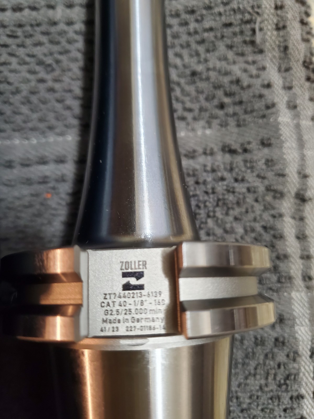 Zoller Tooling Shrink Fit Chuck 4,5° “Cool Tool” Cat 40 – 1/8” – 160 G2,5 25.000