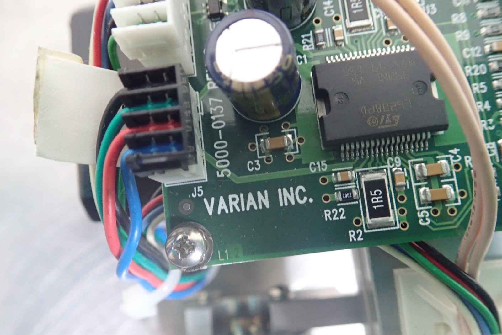 Lin Engineering 4118M-03S-14RO Stepper Motor w/ Varian Agilent 5000-0137 Board