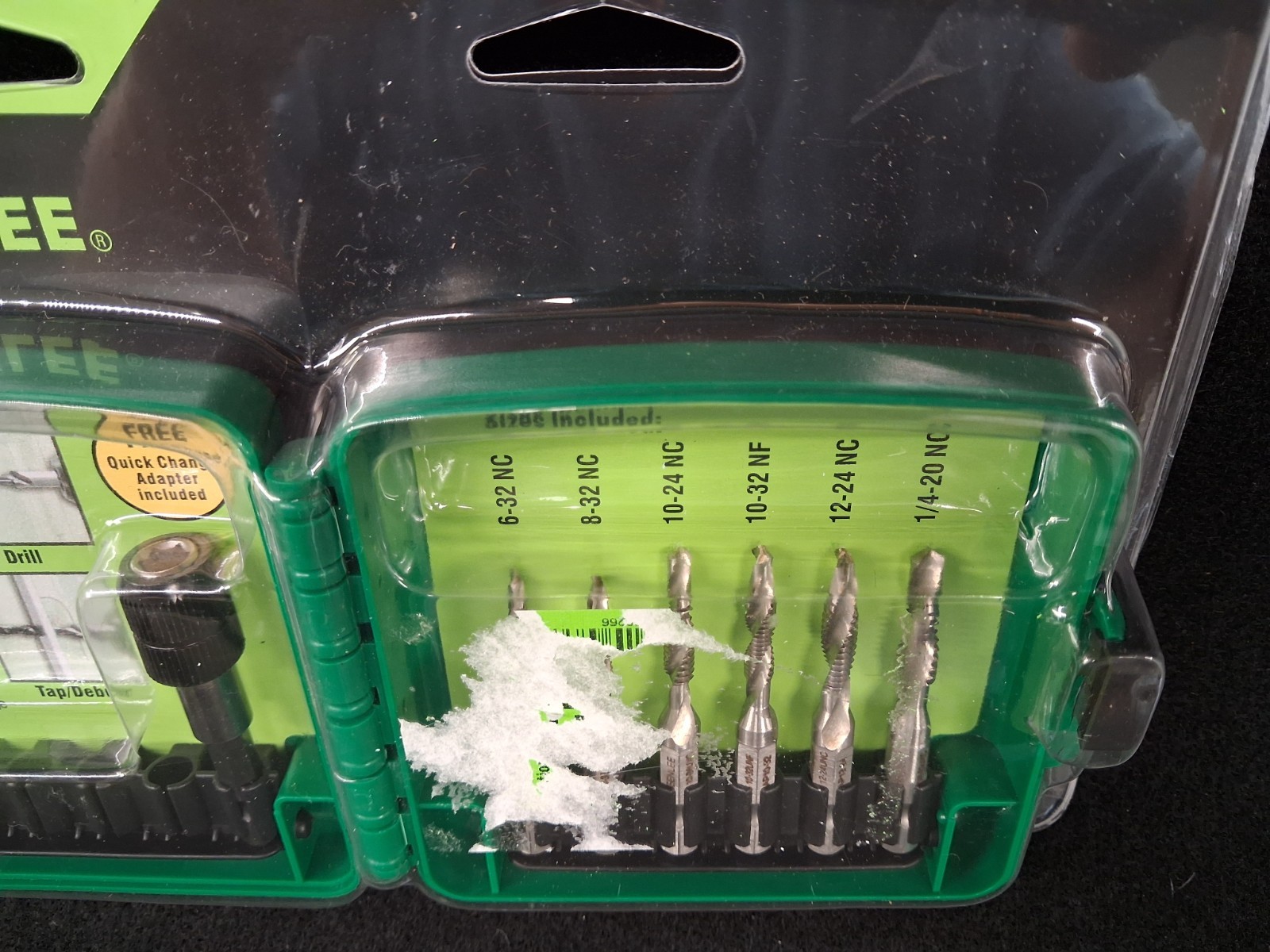 GREENLEE Metal Drill Tap Kit. #DTAPKIT. NEW Open Package.