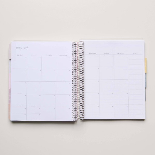 5.875"x8.25" 2026-2027 12 Months Academic Planner Dated Multi-Faceted