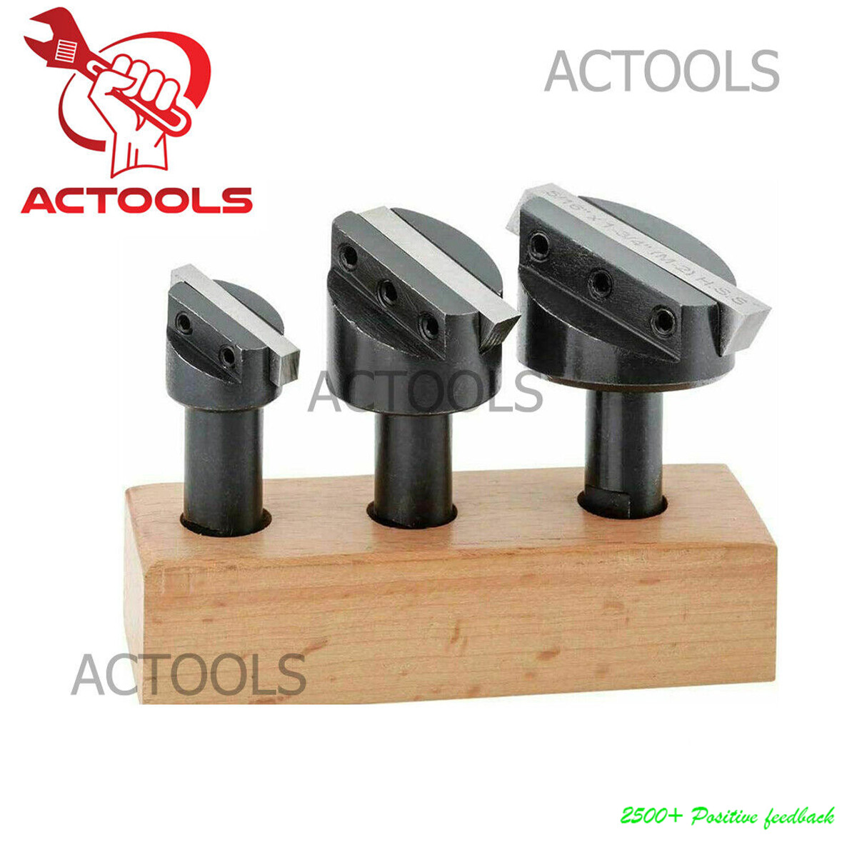 New Fly Cutter Set 1/2″ Shank 3/4» To 1-1/2»Cutting Milling Hardened Tool Bits