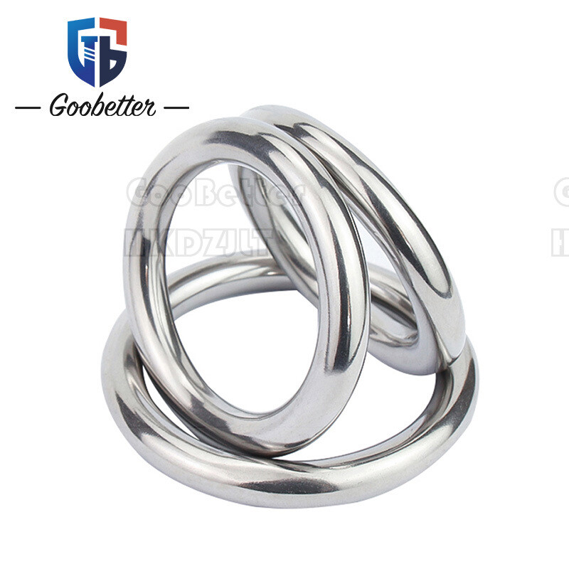 Stainless Steel 304 A2 Round O Rings, Mooring Ring M3 M4 M5 M6 M7 M8 M10 M12 M16