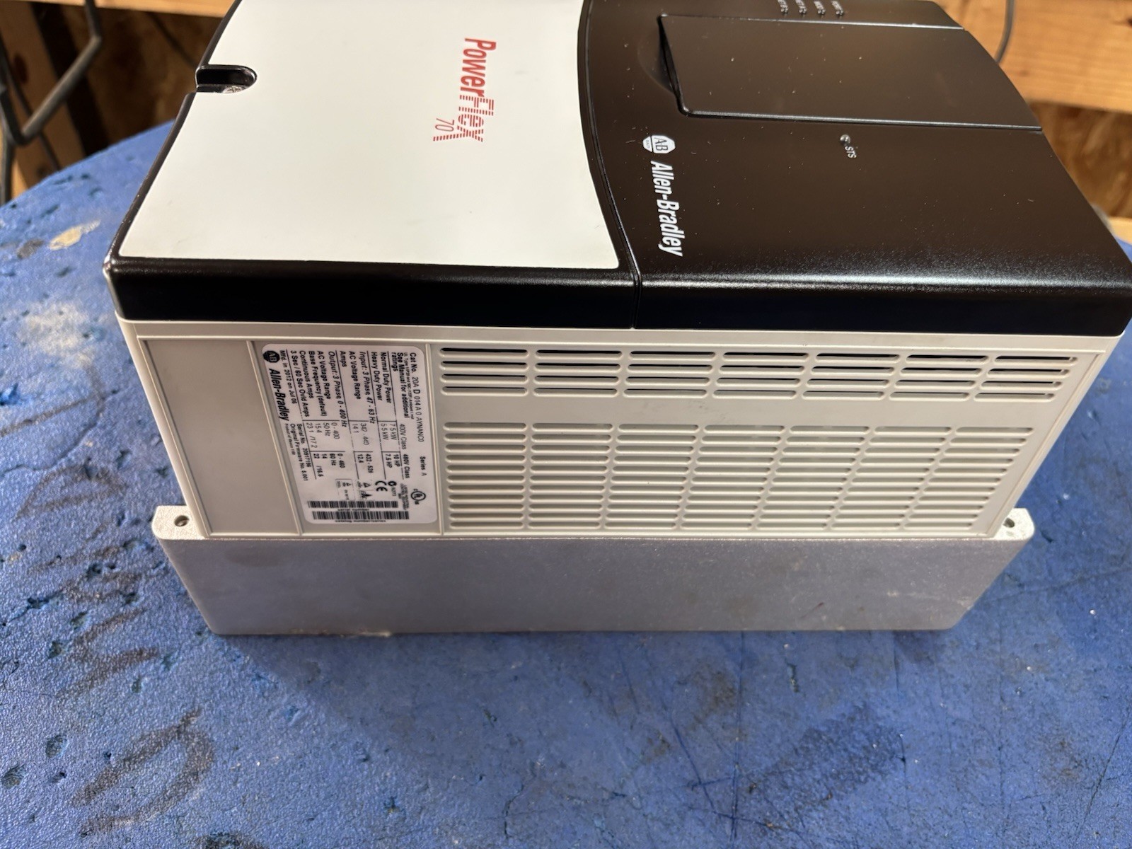 NEW 10HP 20AD014A0AYNANC0 ALLEN BRADLEY Powerflex 70 AC DRIVE MFG 2012 Tested