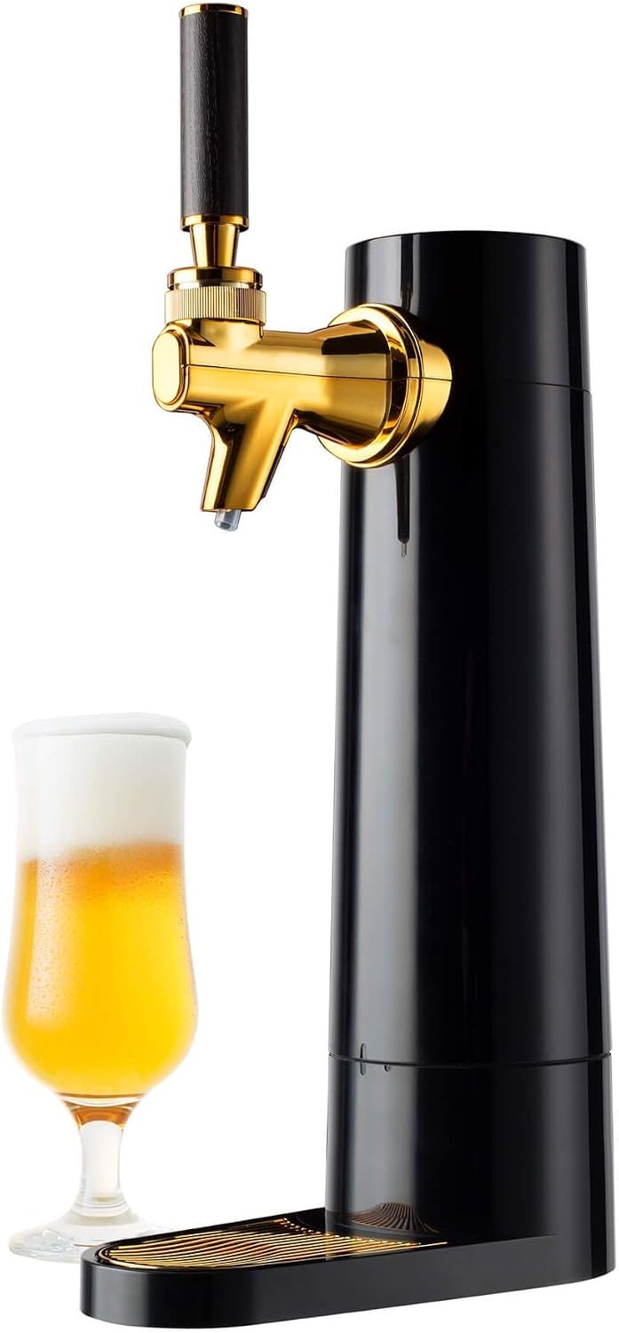 Draft Pour Beer Dispenser & Ultra Fine Foam Maker – Perfect for Home and Parties