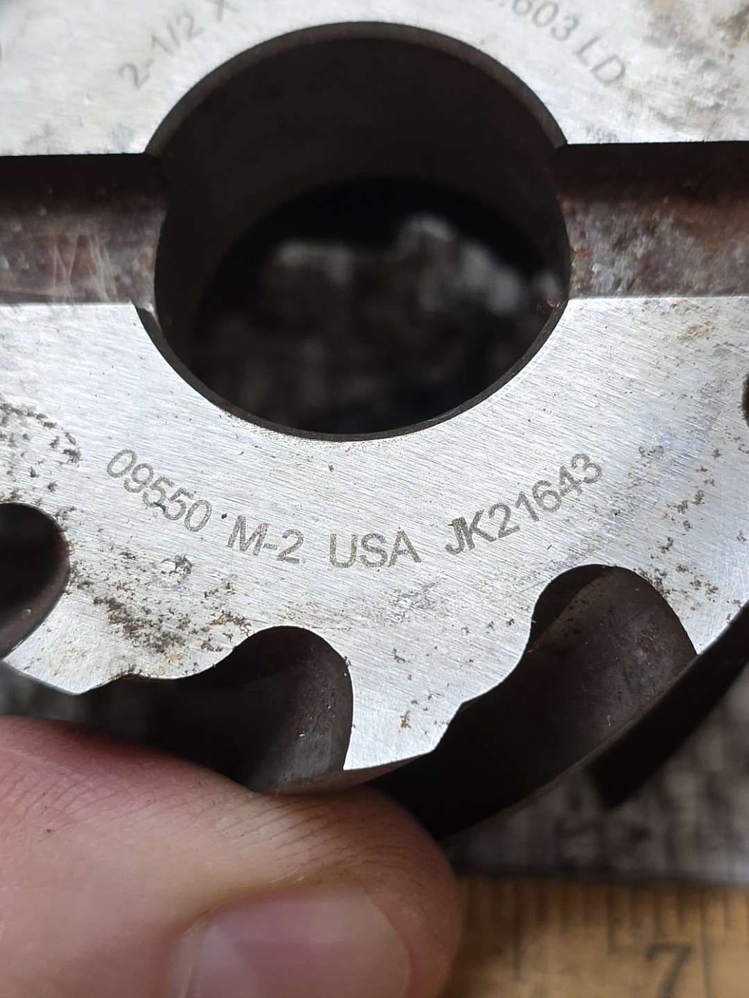 KEO 2.5 × 1.625″ M2 13.603 LD 10 Flute Shell Mill 1.0″ Arbor USED IN EX COND