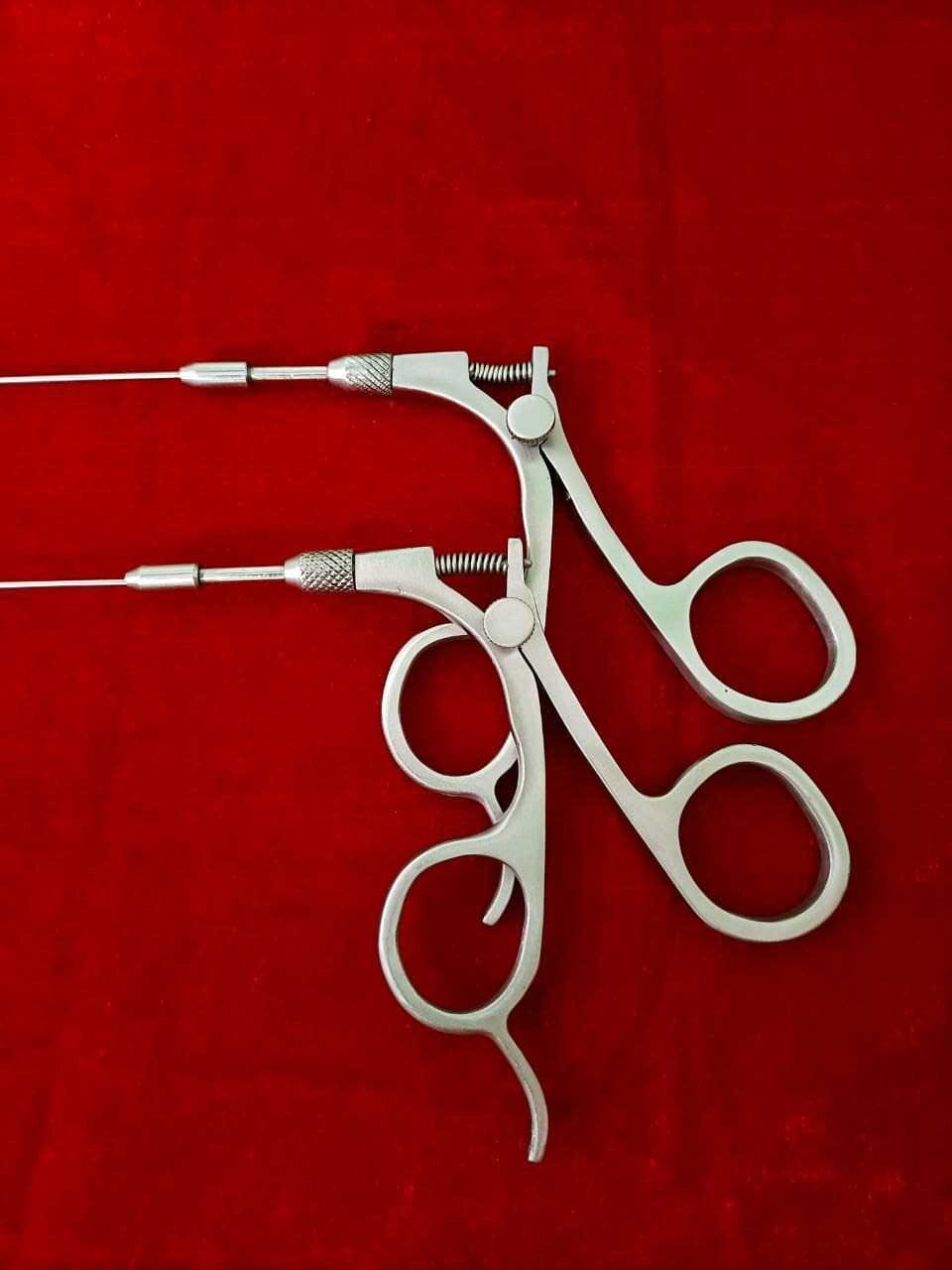 Hysteroscopy Semi Rigid Scissor 5fr 40cm Reusable Surgical Instruments – 2pc