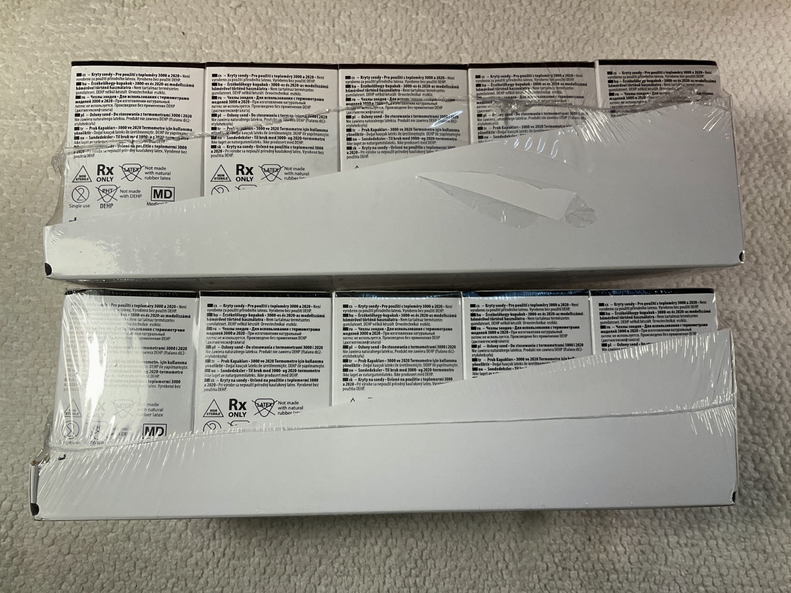 Cardinal Health 1000 Probe Covers, For 3000 and 2020 Thermometers, Sealed