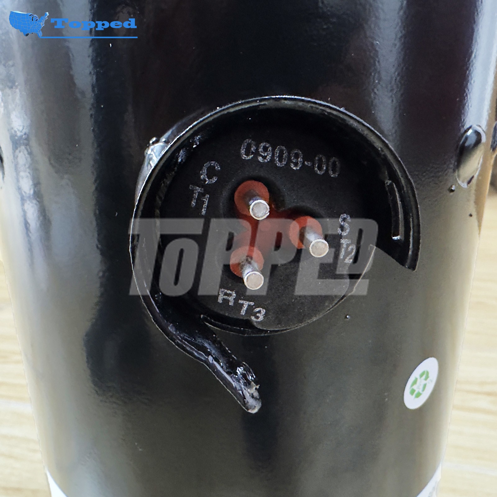 New Scroll Compressor 208-230V 1PH 4-4.9 Tons R410A for Copeland ZP51K6E-PFV-130